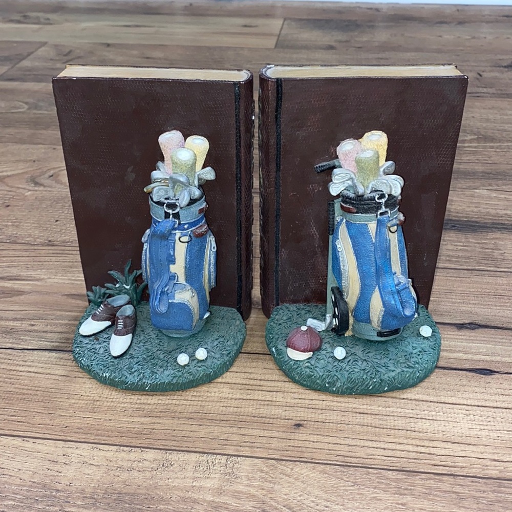 Herco Gift Golf Bookends